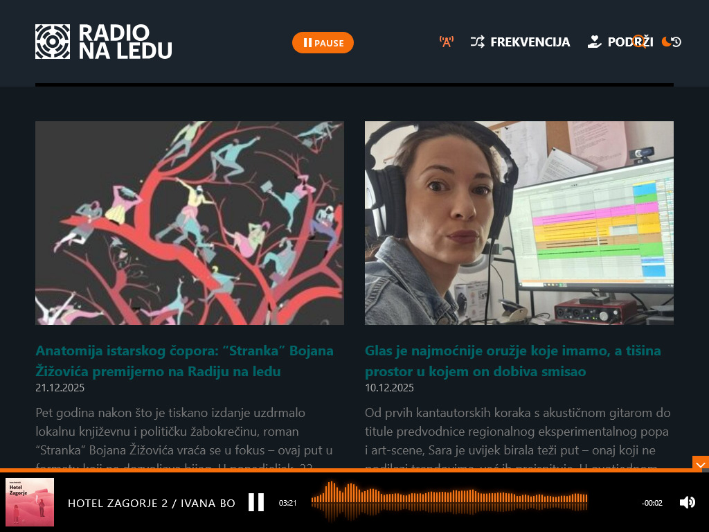 Radio na ledu