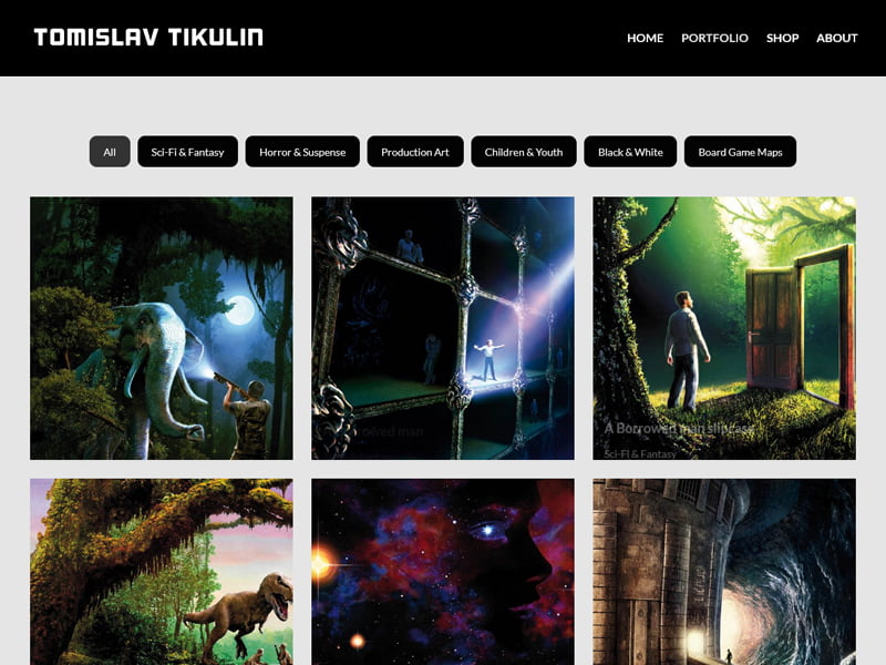 The Art of Tomislav Tikulin